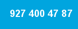 927 400 47 87